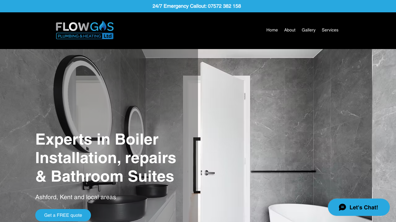 CALLGAS LIMITED website preview