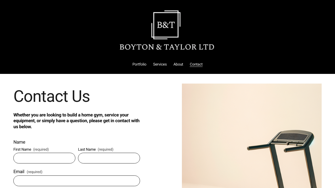 BOYTON & TAYLOR LTD website preview