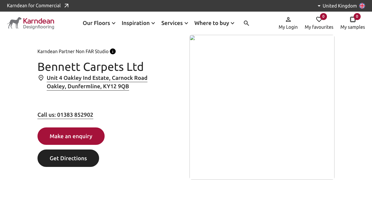 BENNETT CARPETS LIMITED website preview