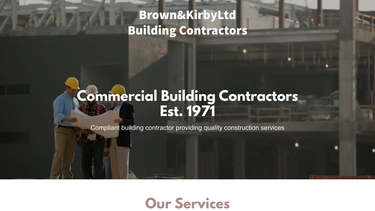 BROWN & KIRBY LIMITED website preview