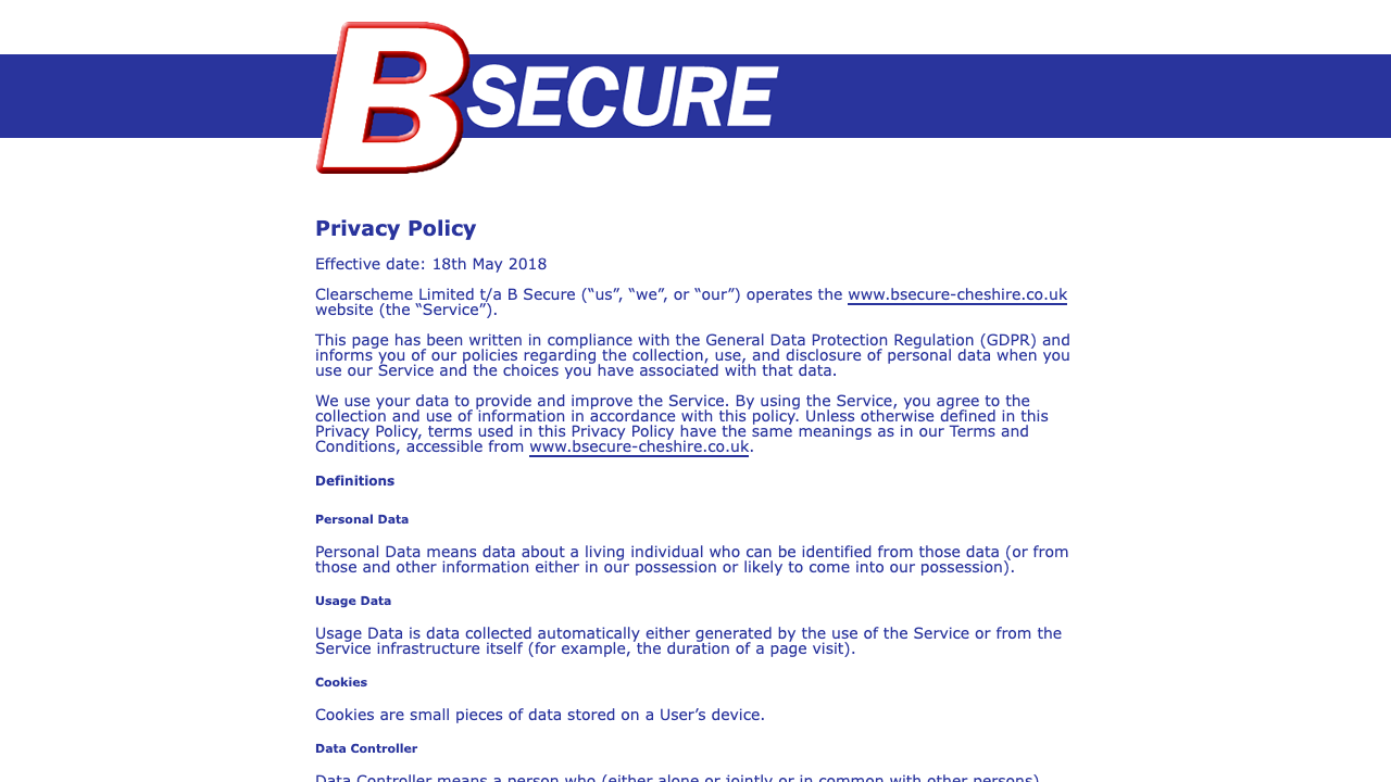 CLEARSCHEME LIMITED website preview