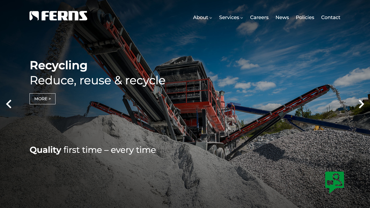 FERNS DRYLINING LIMITED website preview