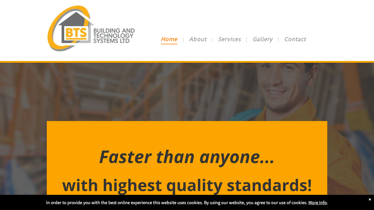BUILDING AND TECHNOLOGY SYSTEMS LTD website preview