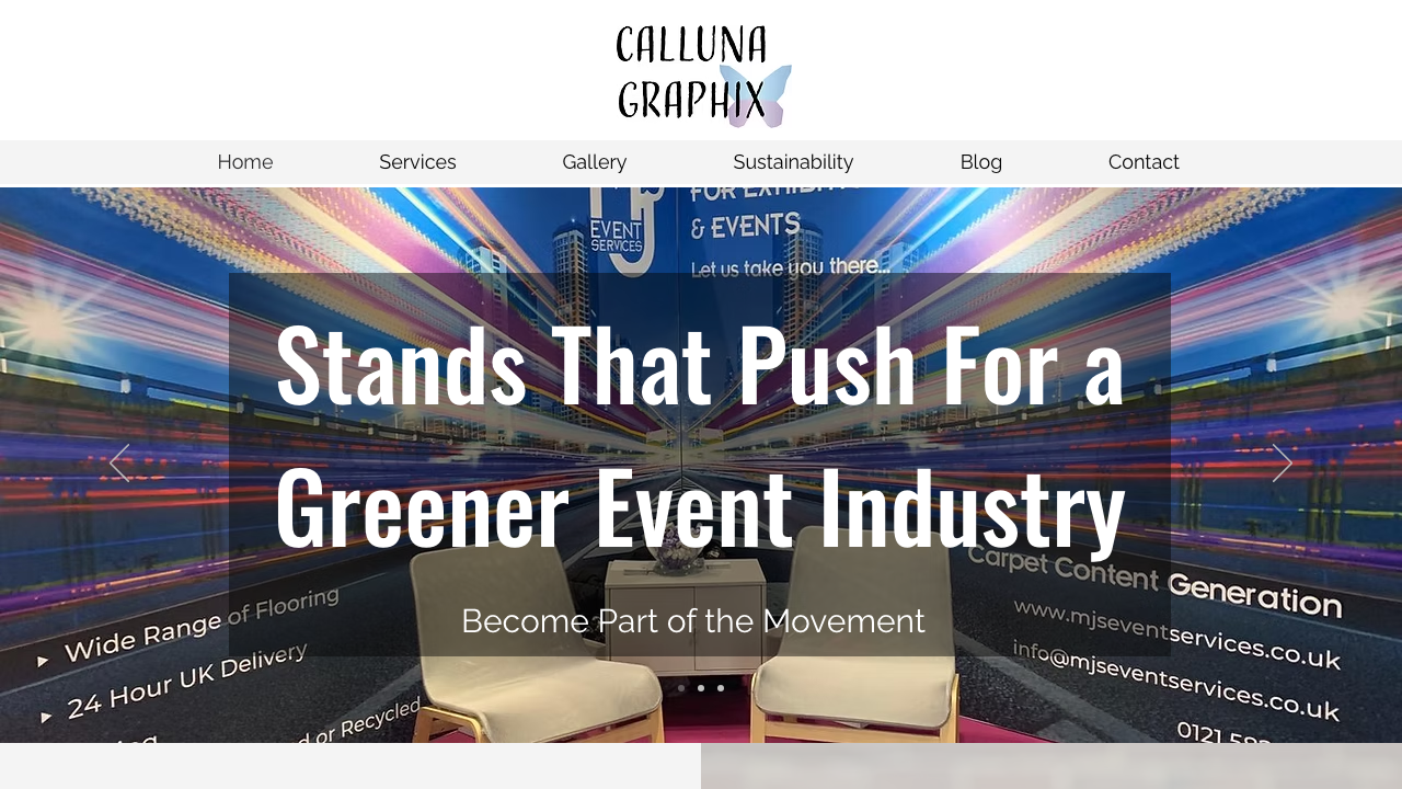 CALLUNA GRAPHIX LTD website preview