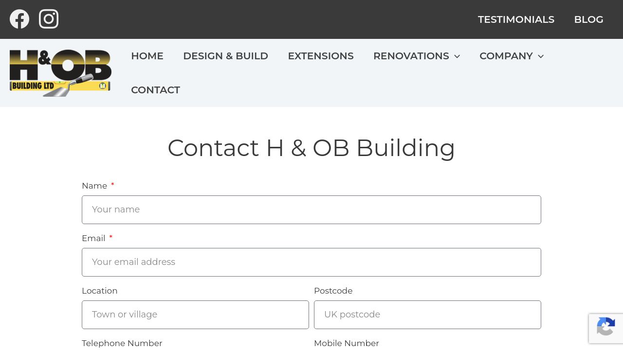 ANDREW HOLBOROUGH BUILDERS LIMITED website preview