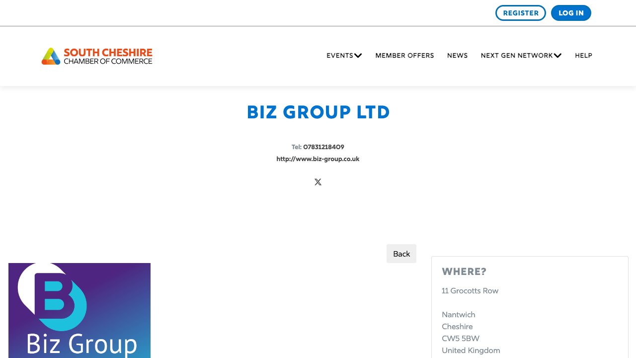 BIZ GROUP LIMITED website preview