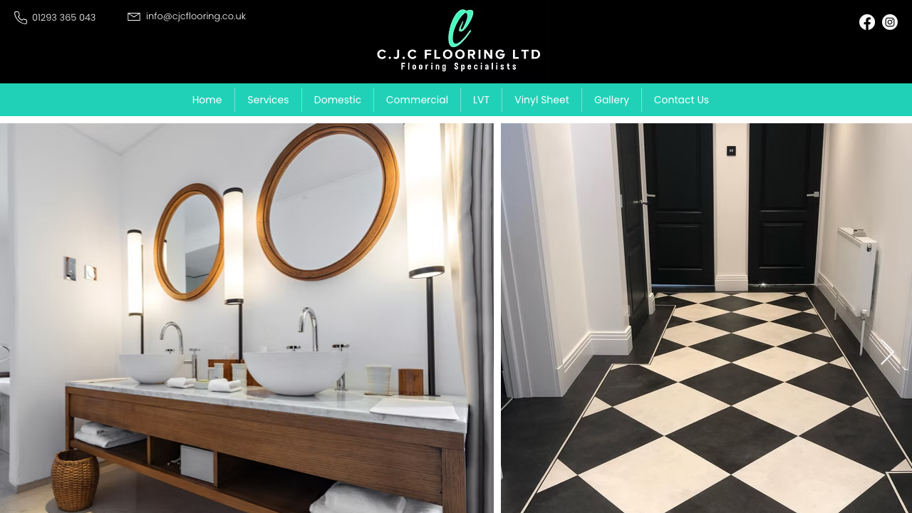 CJC FLOORING LTD website preview
