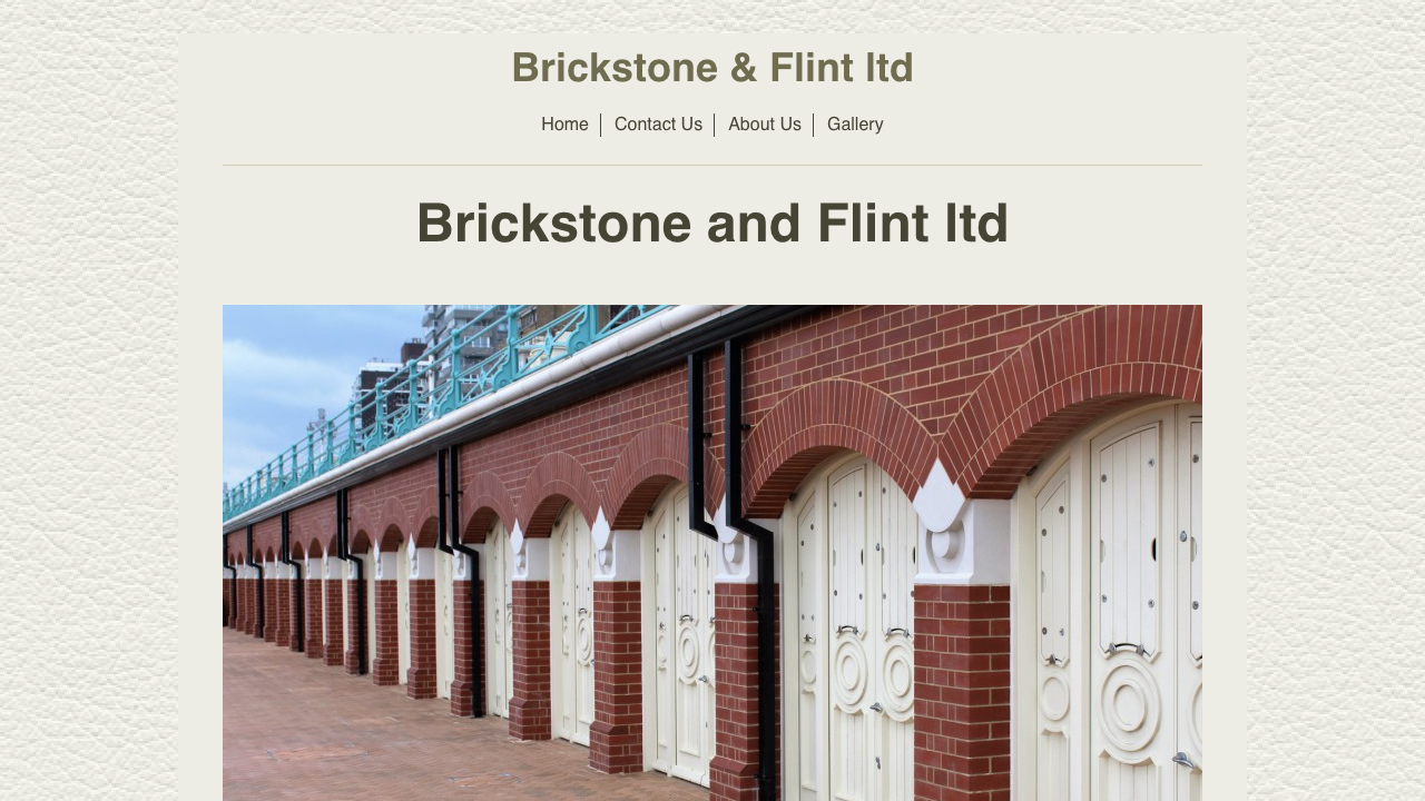 BRICKSTONE & FLINT LIMITED website preview