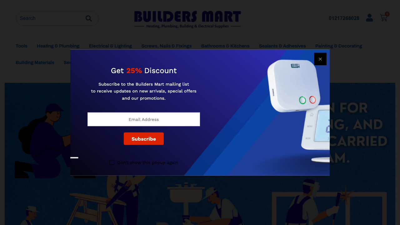 BUILDERS MART LTD website preview