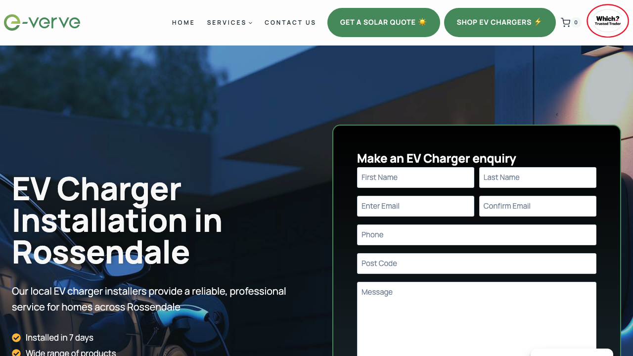 CHARGERS2HOME LTD website preview