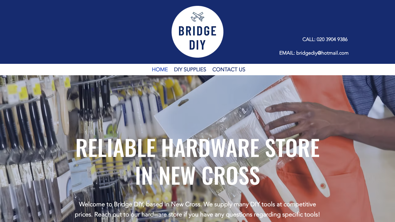 BRIDGE DIY LIMITED website preview