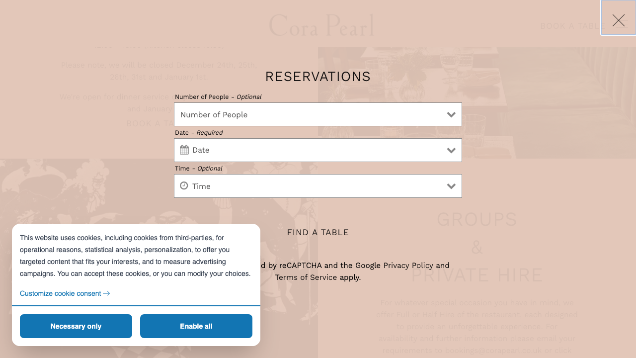 C-CORA LTD website preview