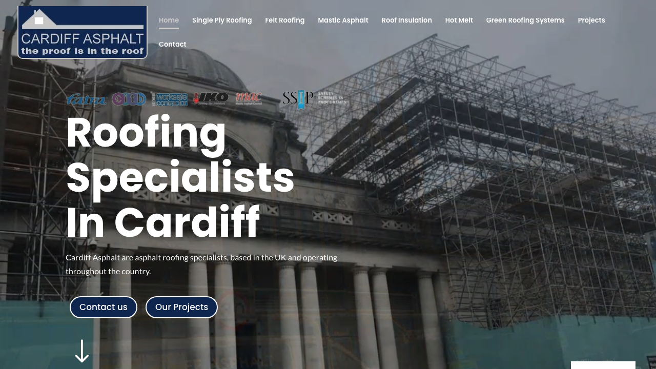 CARDIFF ASPHALT LIMITED website preview