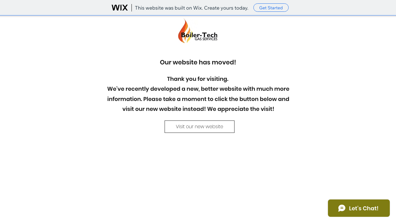 BOILER-TECH GAS SERVICES LIMITED website preview