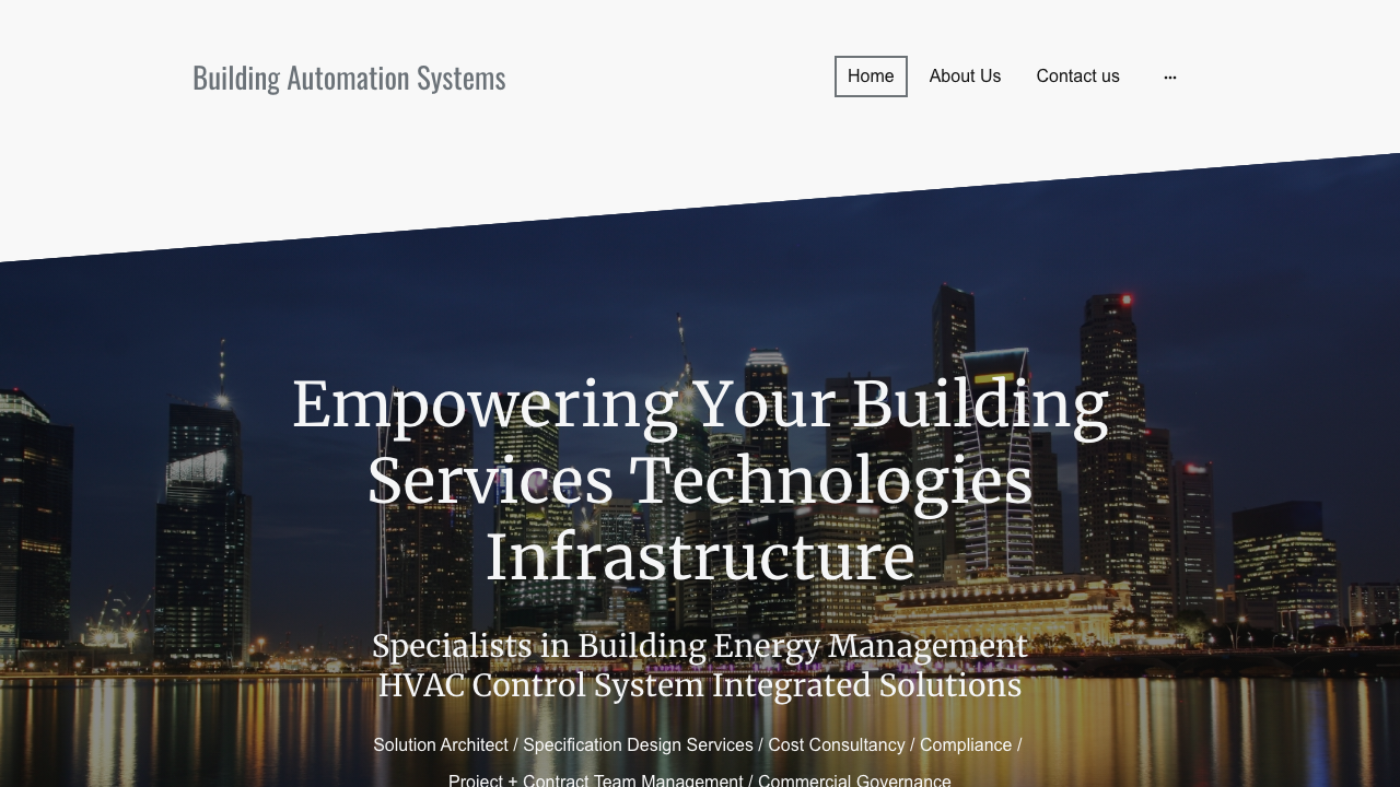 BUILDING AUTOMATION SPECIALISTS LIMITED website preview