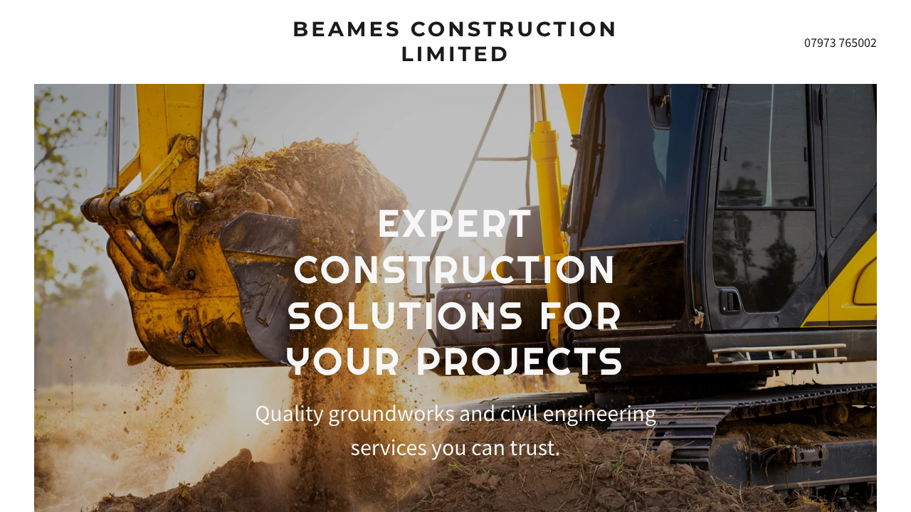 BEAMES CONTRACTORS LIMITED website preview