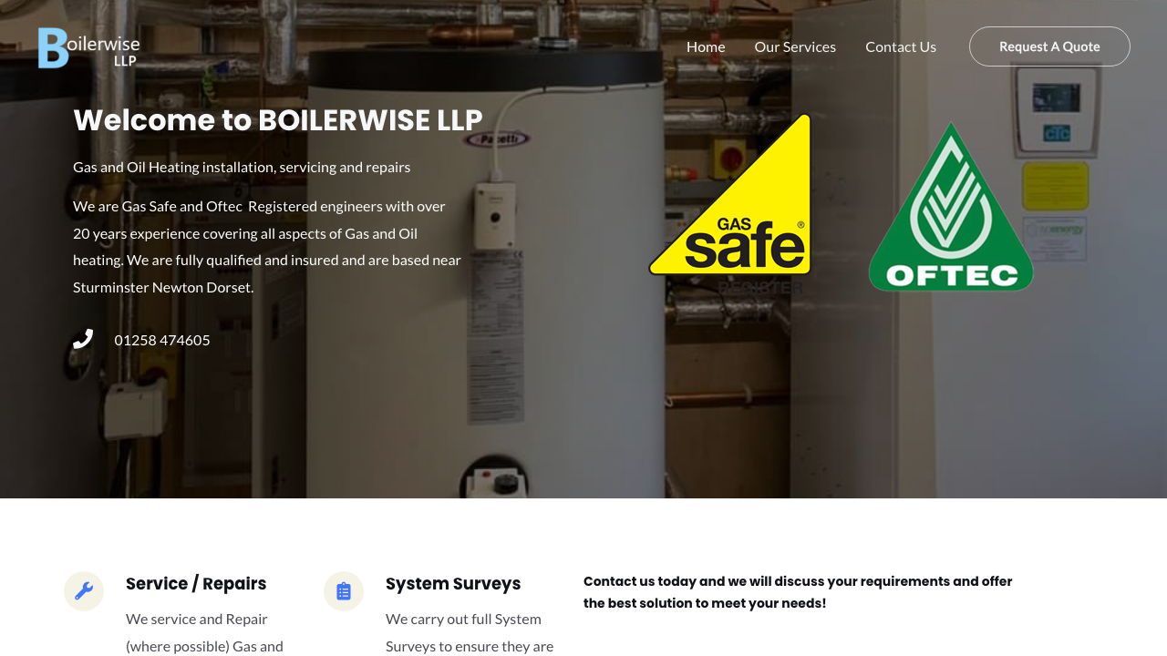 BOILERWISE INSTALLATIONS LIMITED website preview