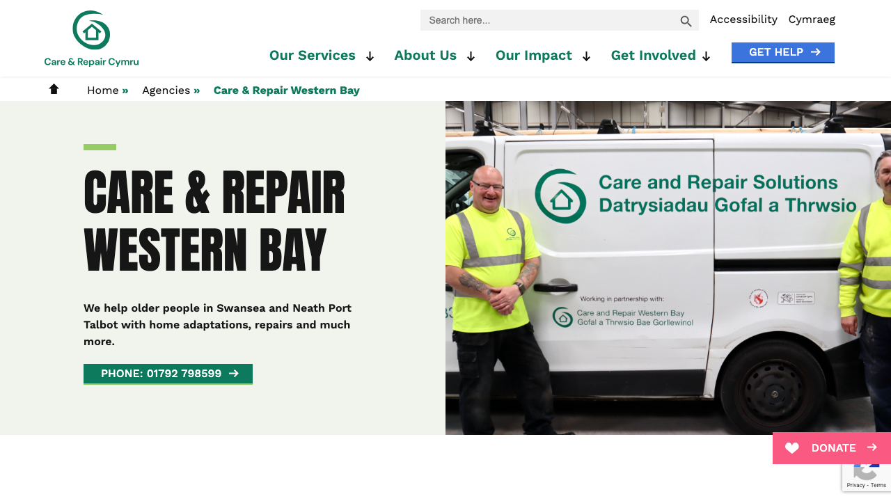 CARE & REPAIR SOLUTIONS LTD website preview