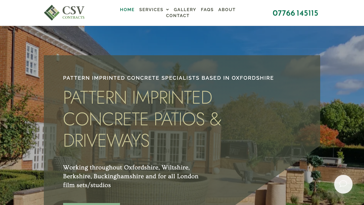 C.S.V. CONTRACTS LIMITED website preview