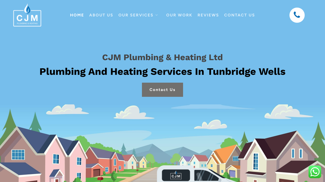 CJM PLUMBING & HEATING LTD website preview