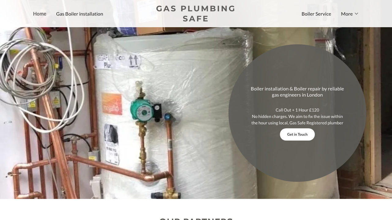 GAS PLUMBING SAFE LTD website preview