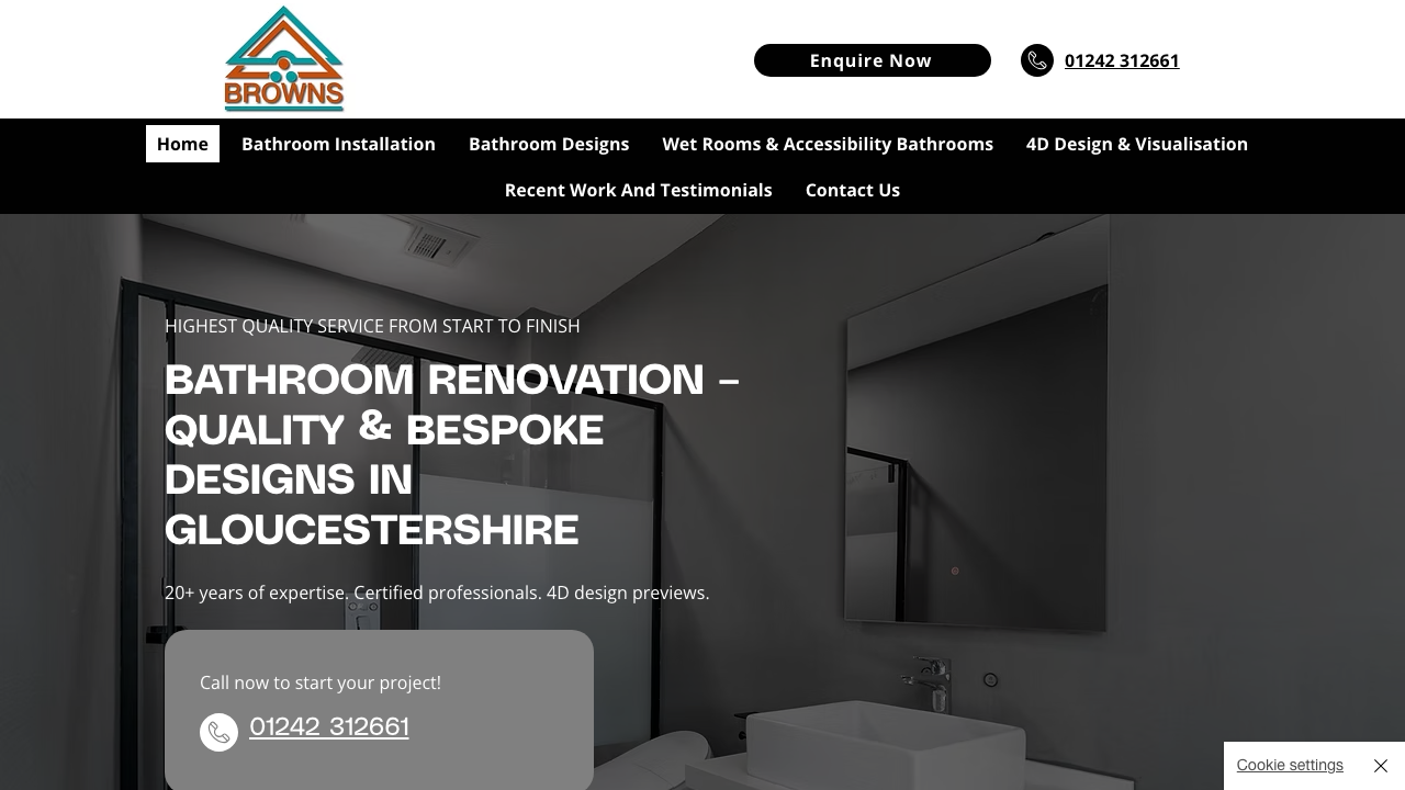 BROWNS TRADE WORKS LIMITED website preview