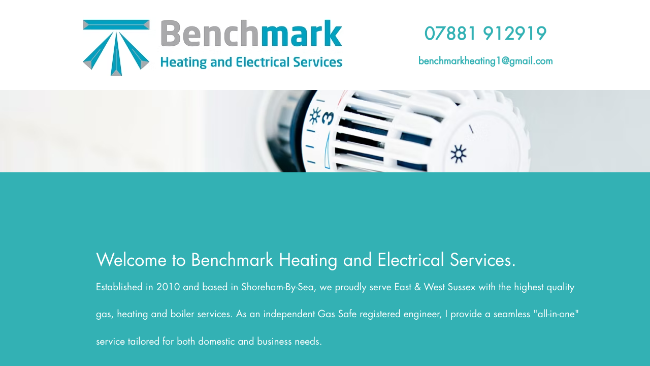 BENCHMARK HEATING SERVICES LIMITED website preview