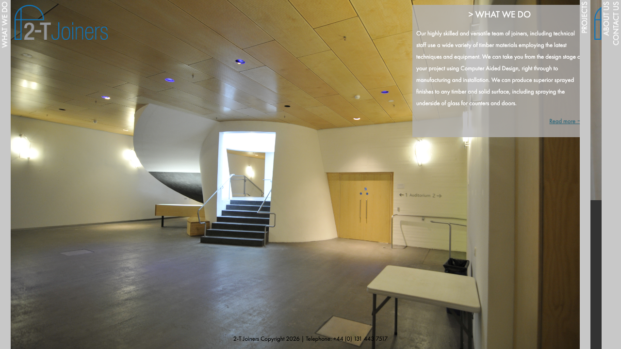 2-T JOINERS LIMITED website preview