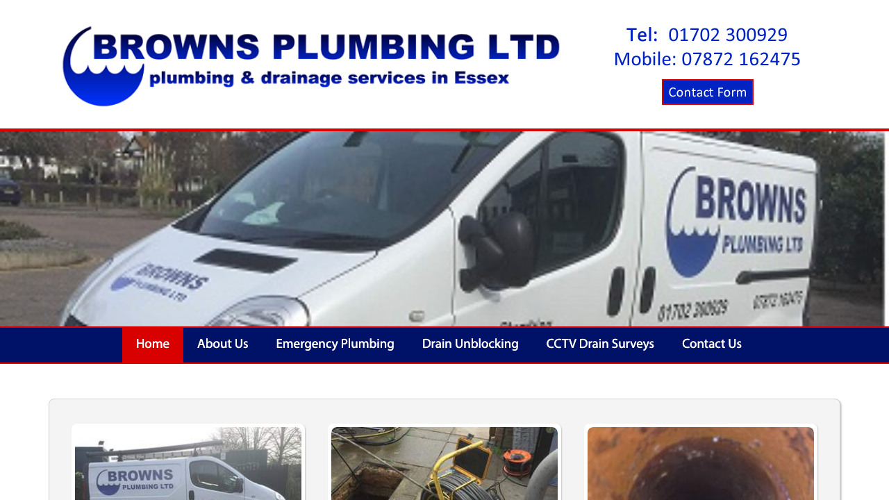 BROWNS PLUMBING LTD website preview
