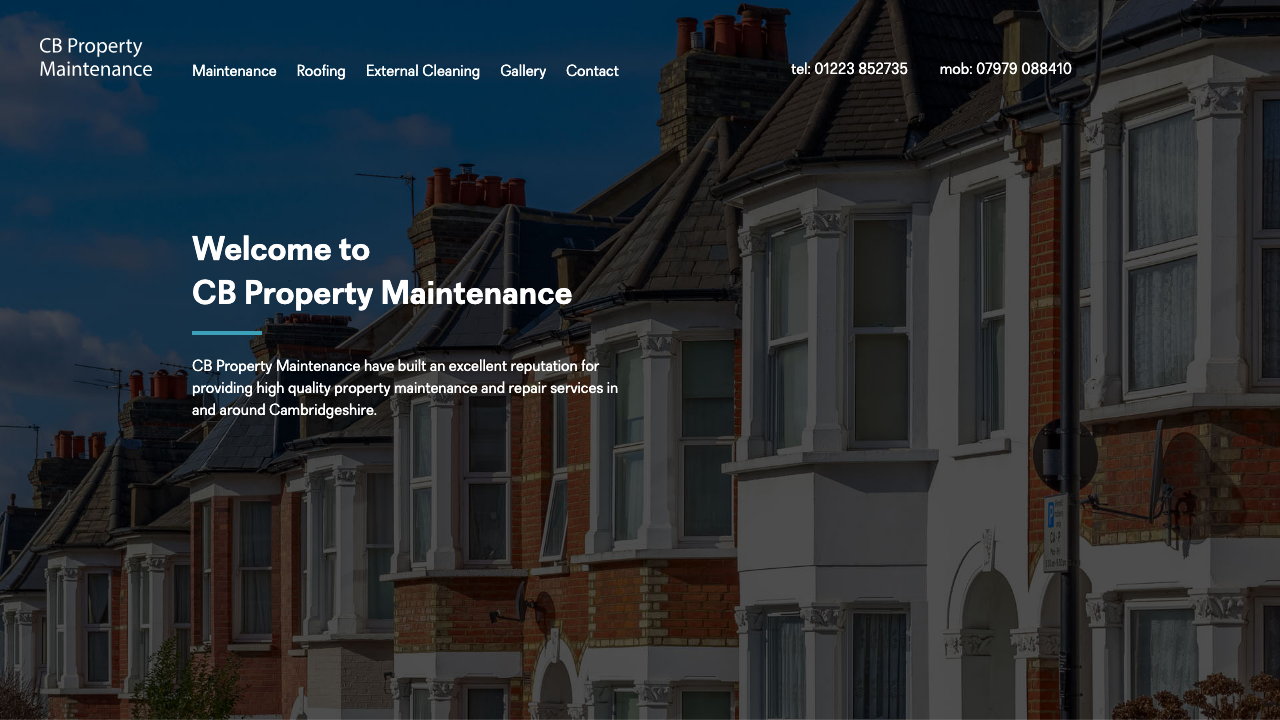C & B CONSTRUCTION AND MAINTENANCE LTD website preview