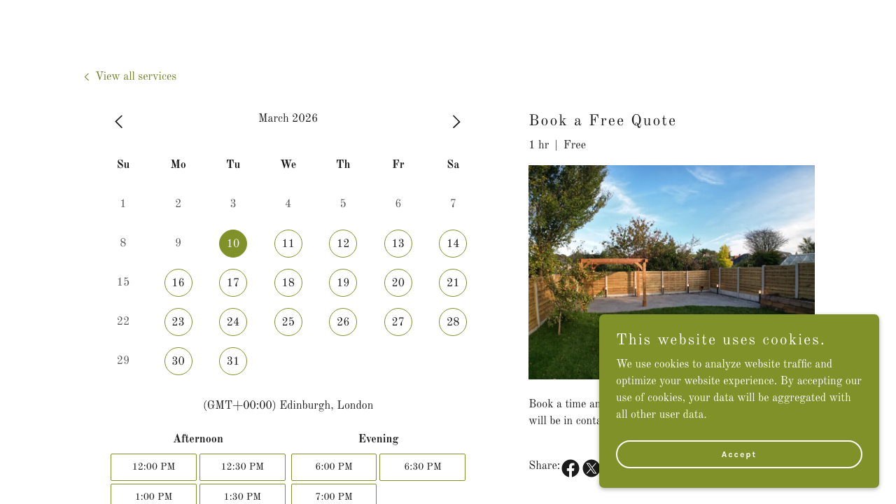 CHL LANDSCAPING LTD website preview