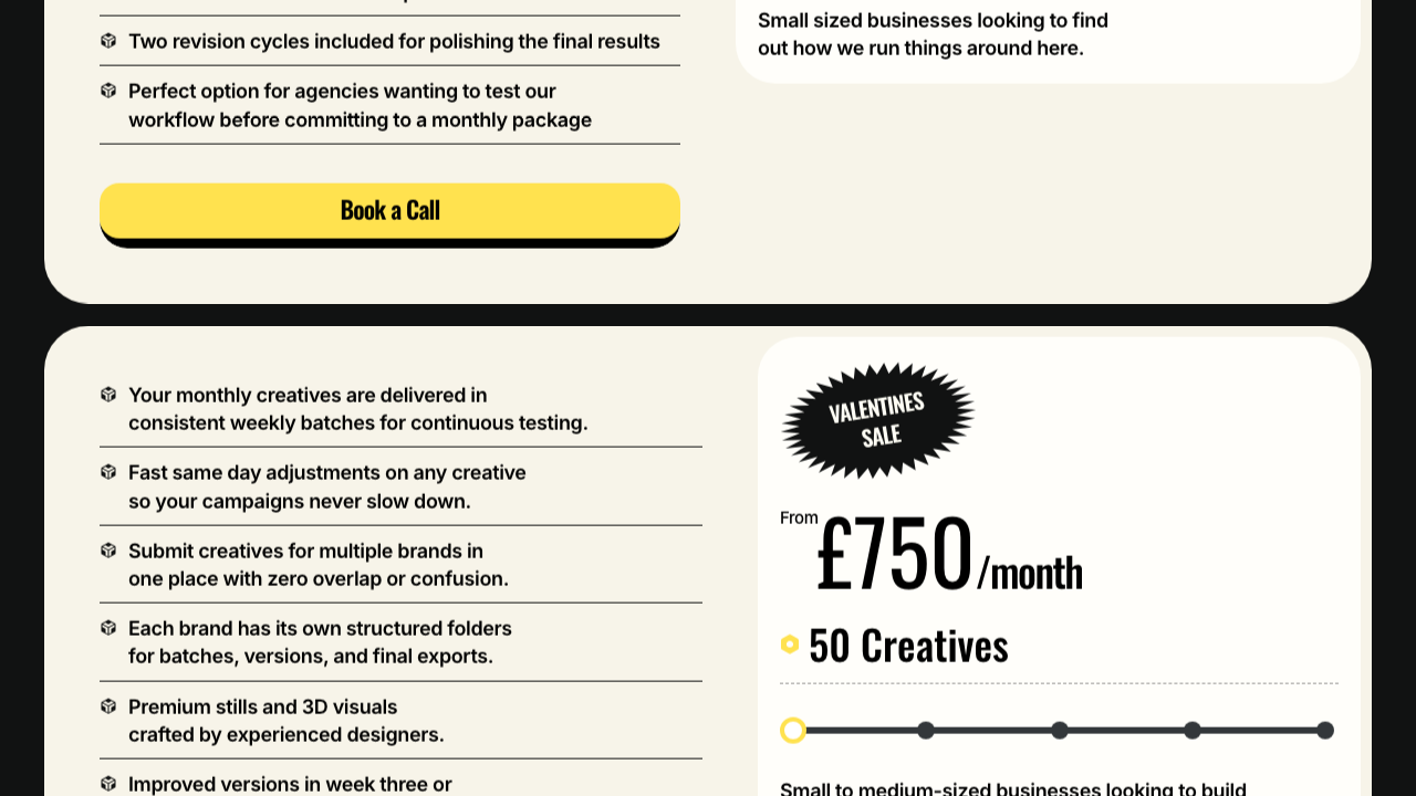 CALOTA LTD website preview