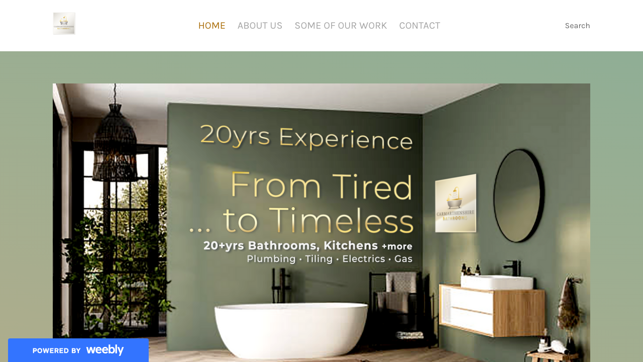 CAMARTHENSHIRE BATHROOMS LTD website preview