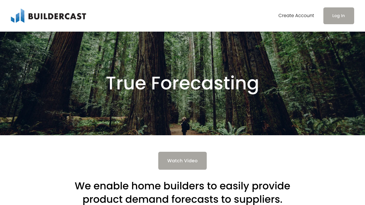 BUILDERCAST LIMITED website preview