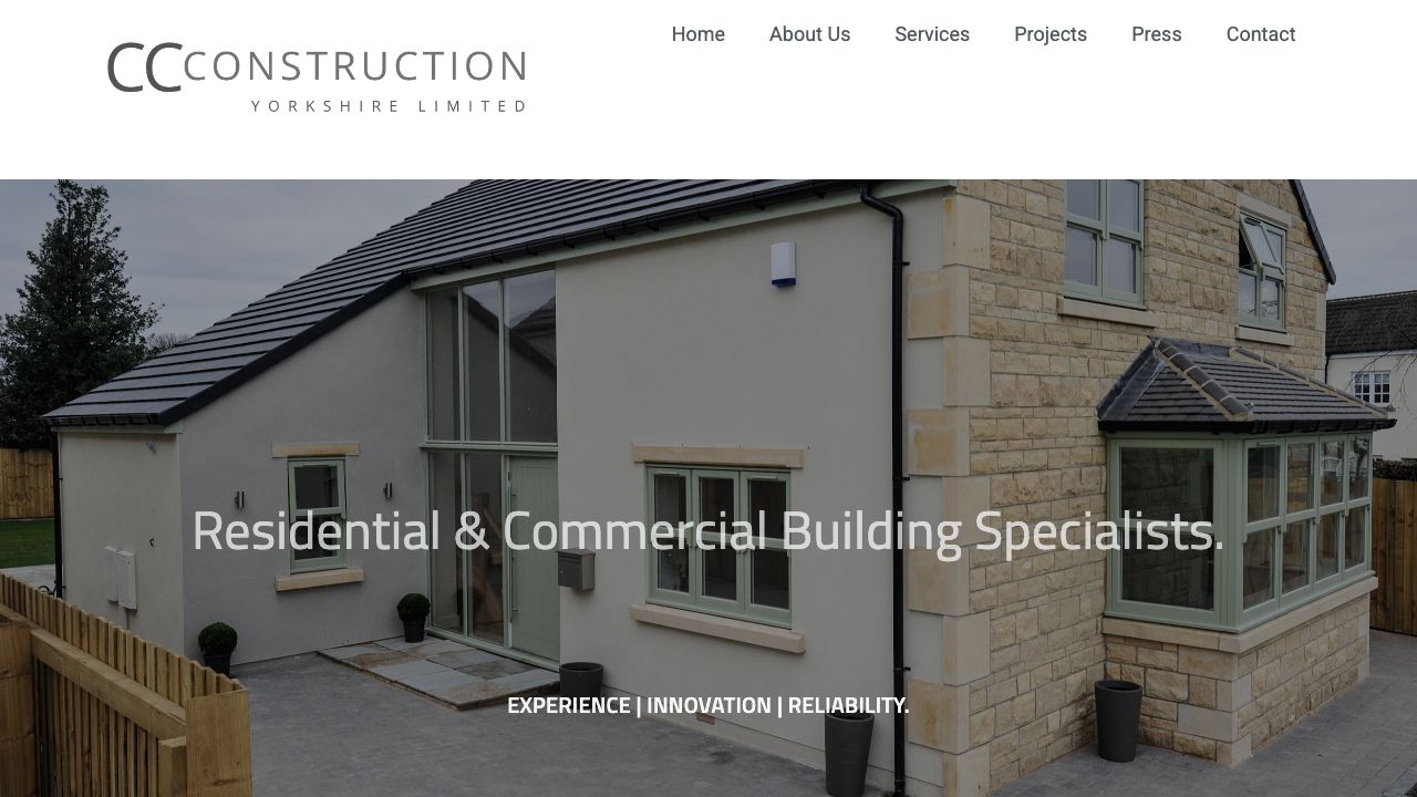 CC CONTRACTING SERVICES LTD website preview