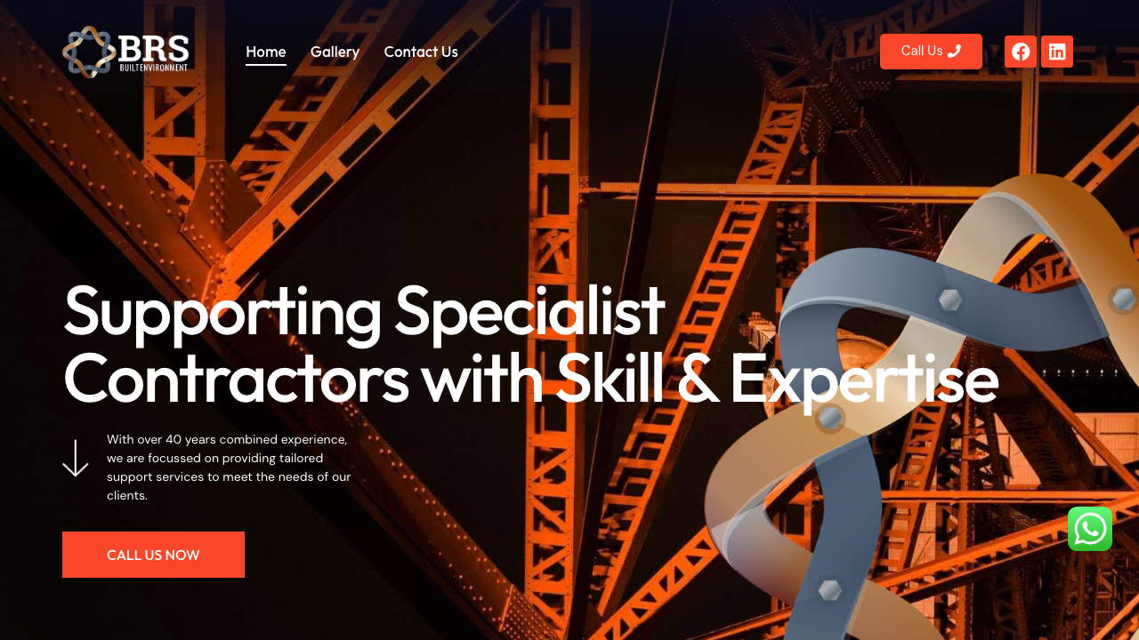 BRS BUILT ENVIRONMENT LTD website preview