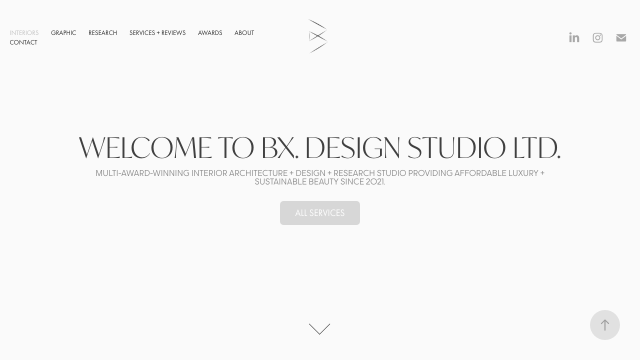 BX DESIGN STUDIO LTD website preview