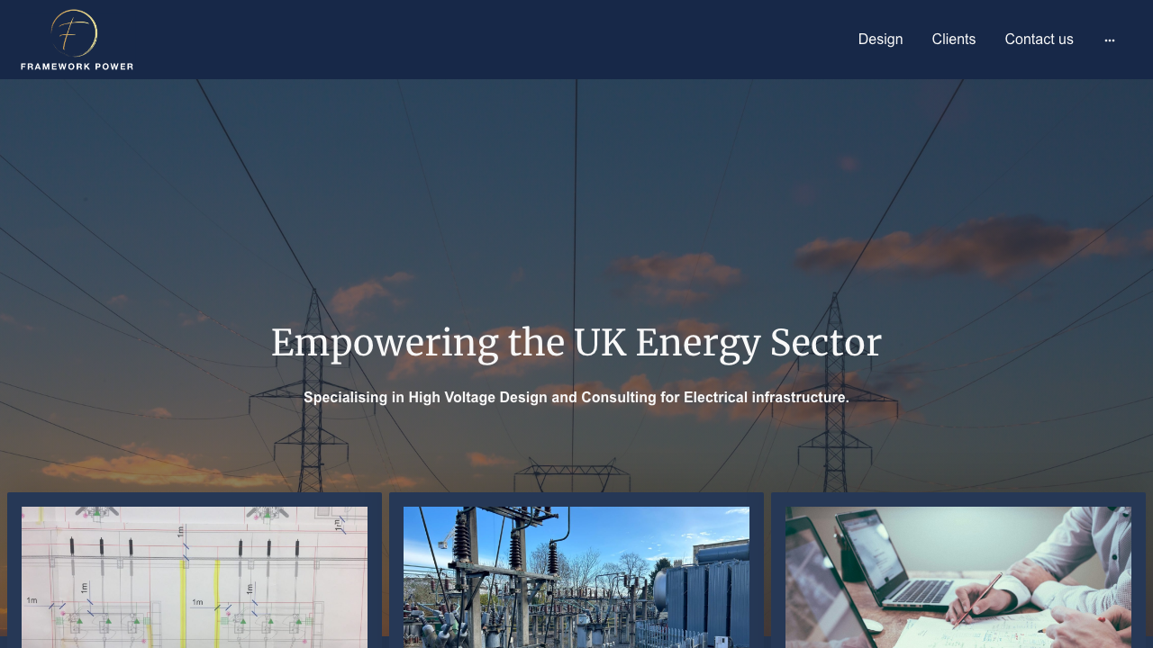 FRAMEWORK POWER LTD website preview