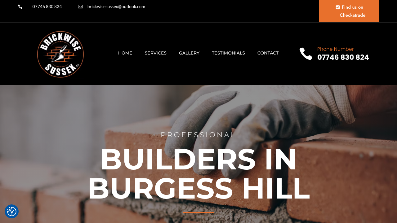 BRICKWISE SUSSEX LIMITED website preview