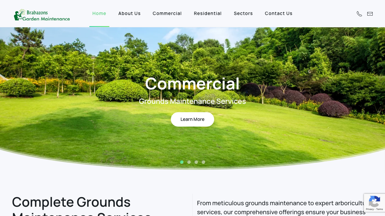 BRABAZONS GARDEN MAINTENANCE LIMITED website preview