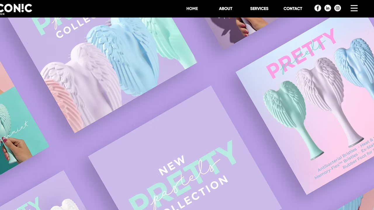ICON!C DESIGN LTD website preview