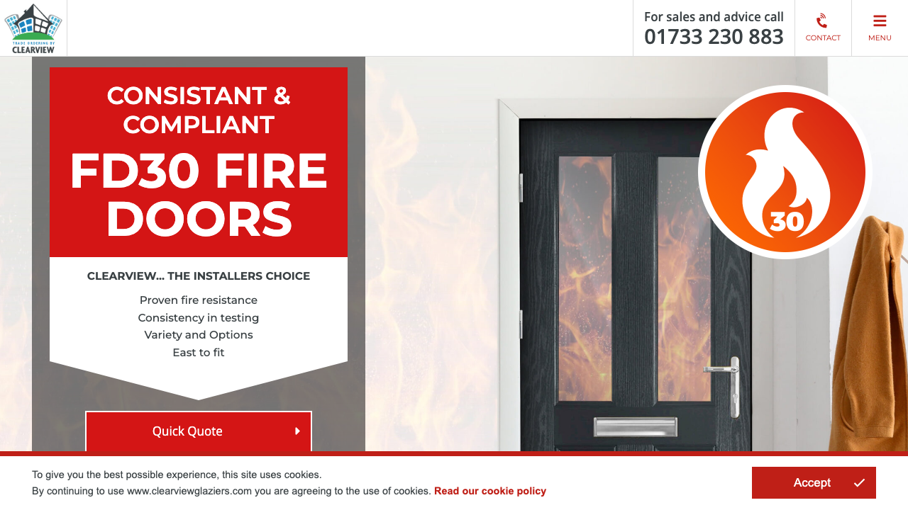 CLEARVIEW FIRE LIMITED website preview