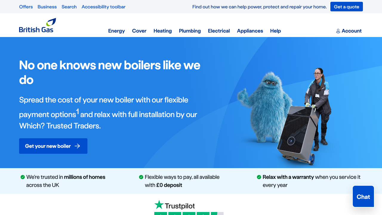 BOILER REPLACEMENT LTD website preview