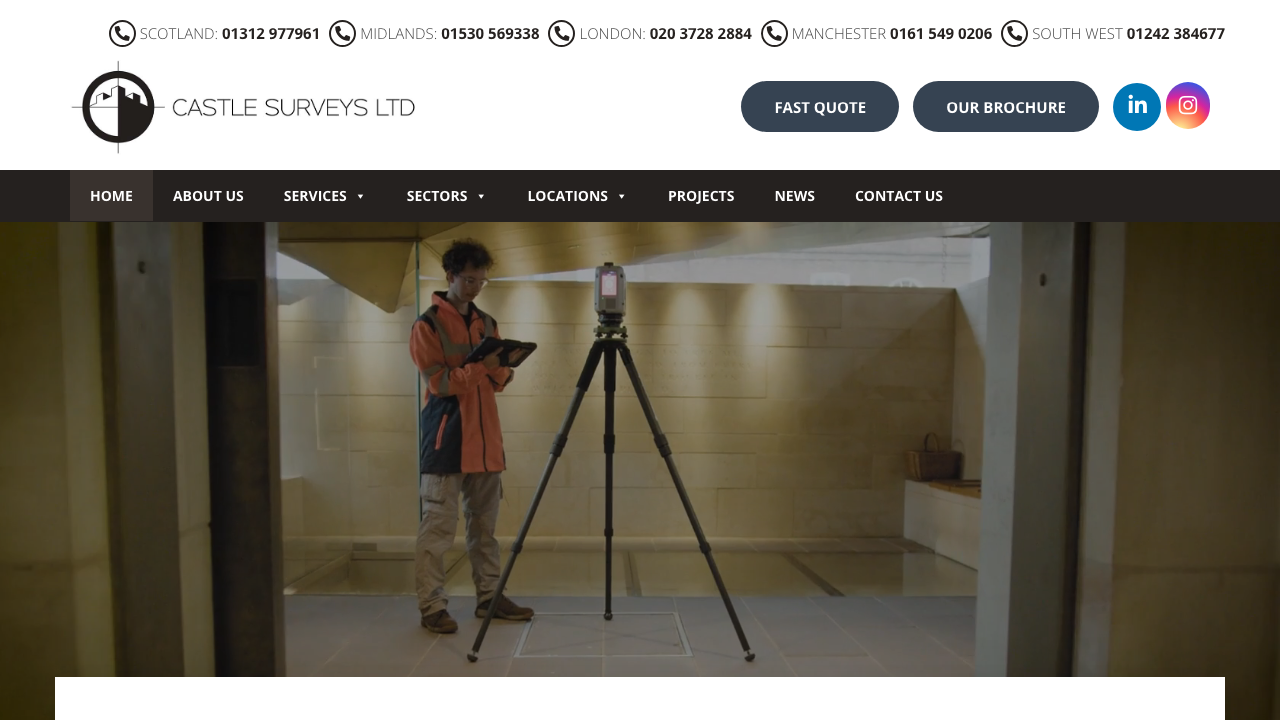 CASTLE SURVEYS LTD website preview