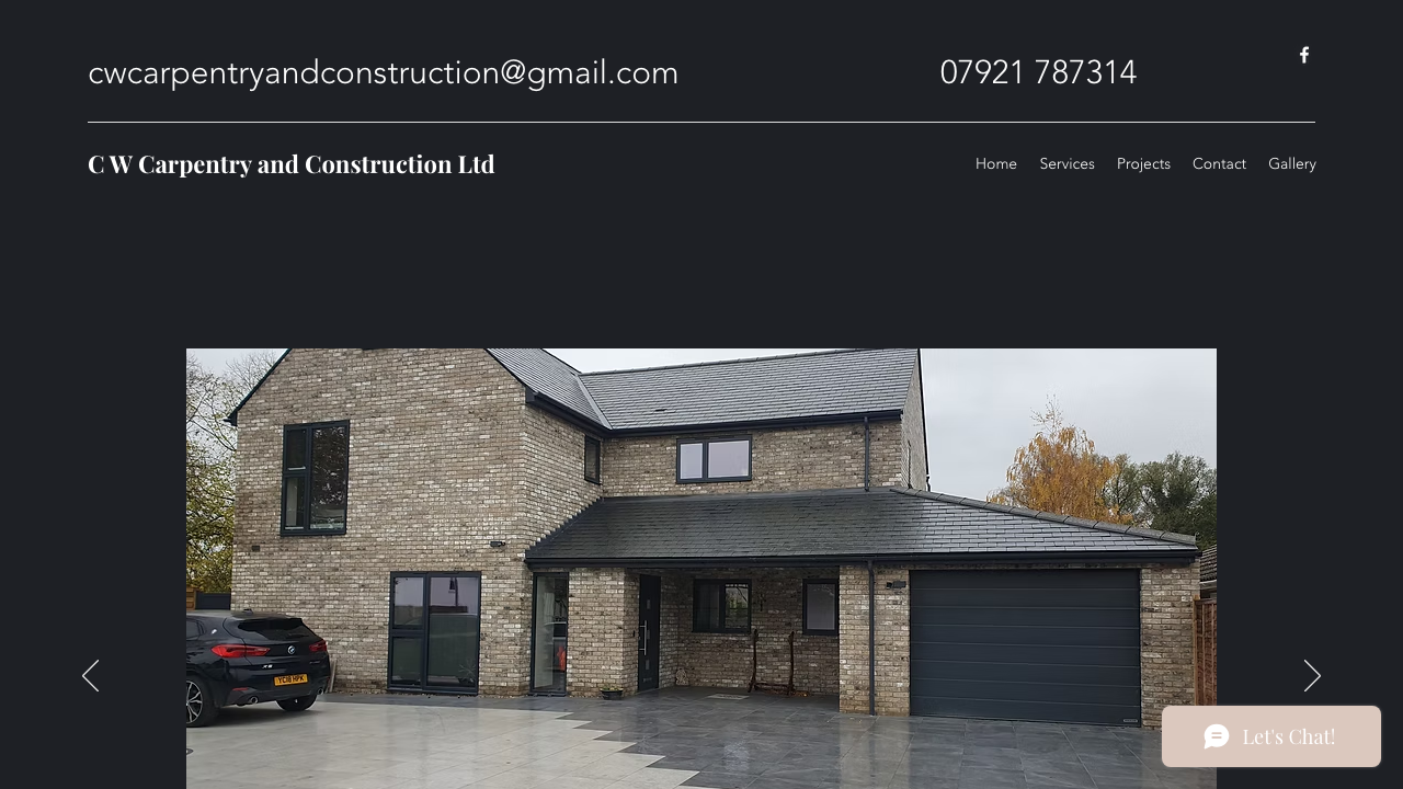 C&W CARPENTRY LTD website preview