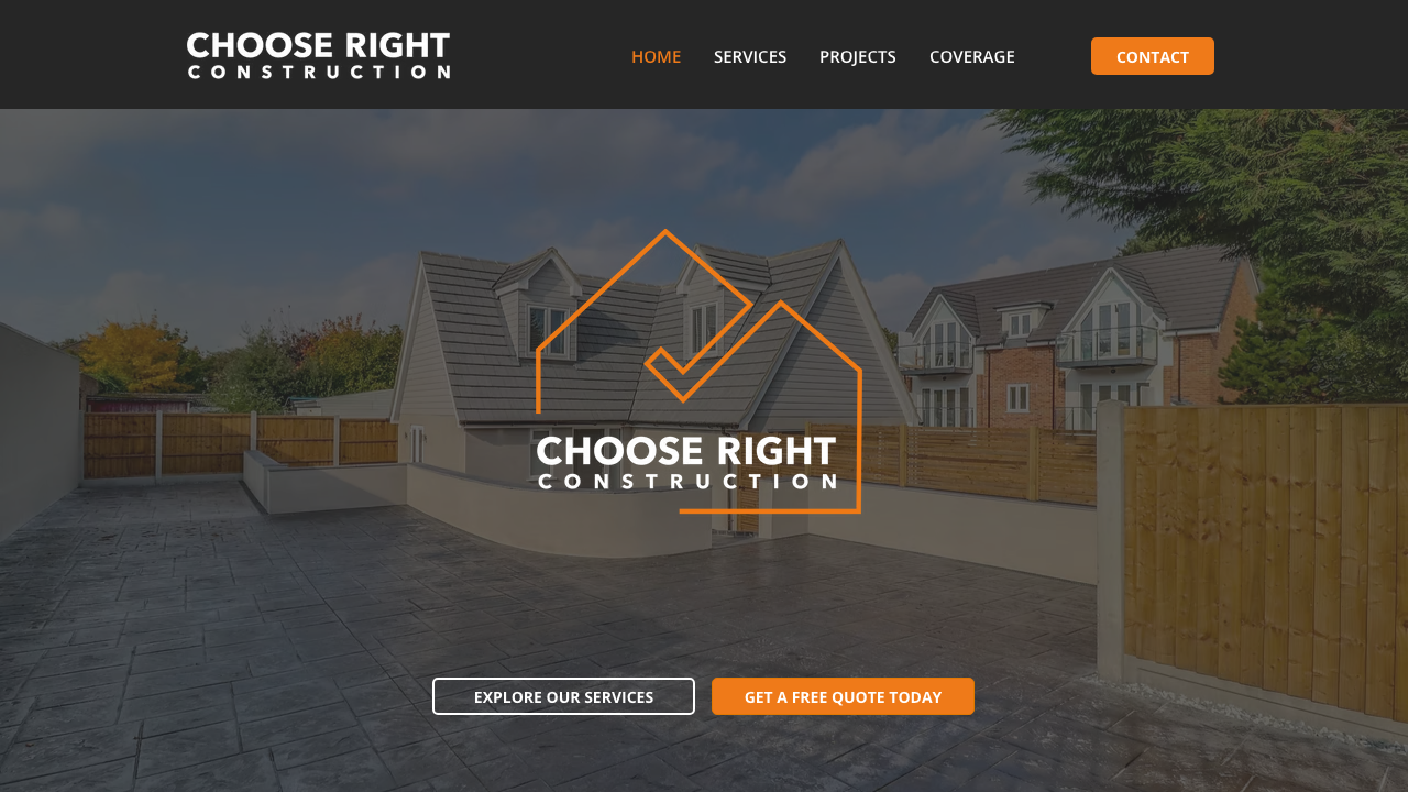 CHOOSE TO BUILD LTD website preview