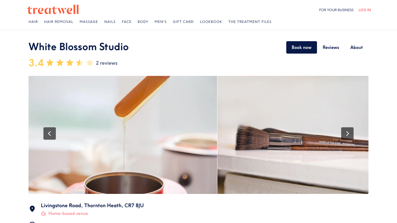 BLOSSOM WHITE LTD website preview