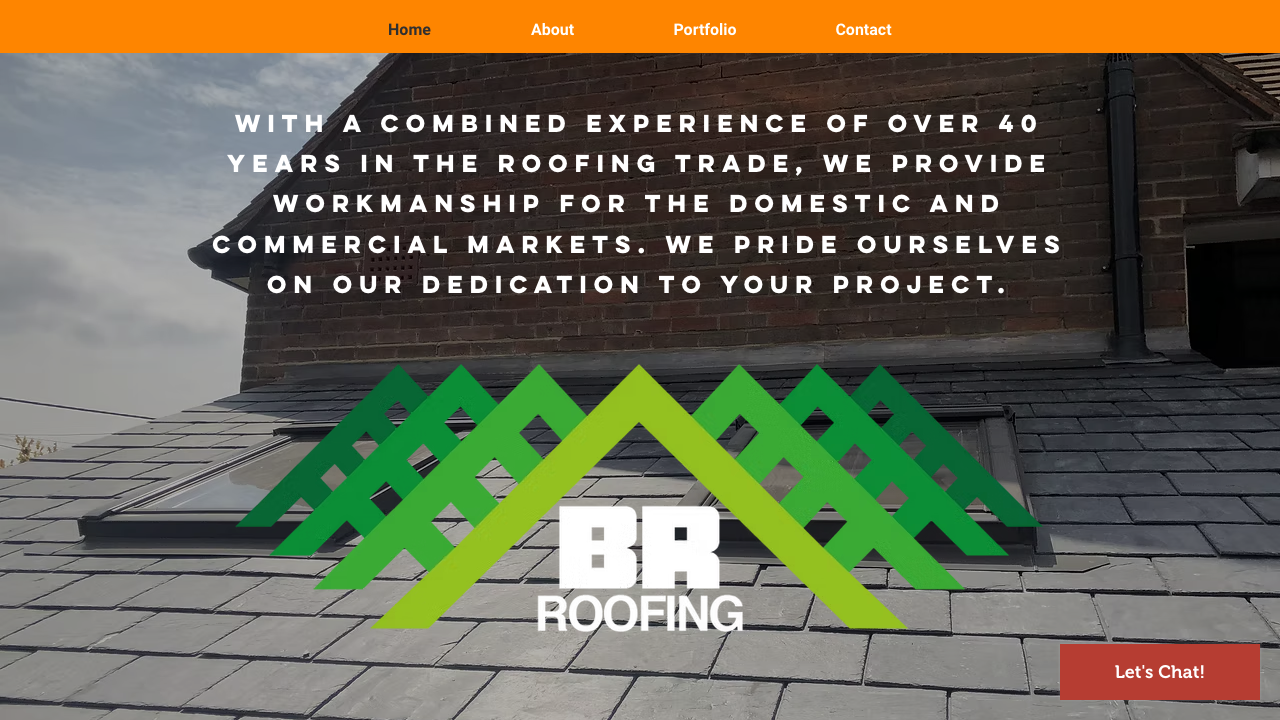 BR ROOFING LIMITED website preview
