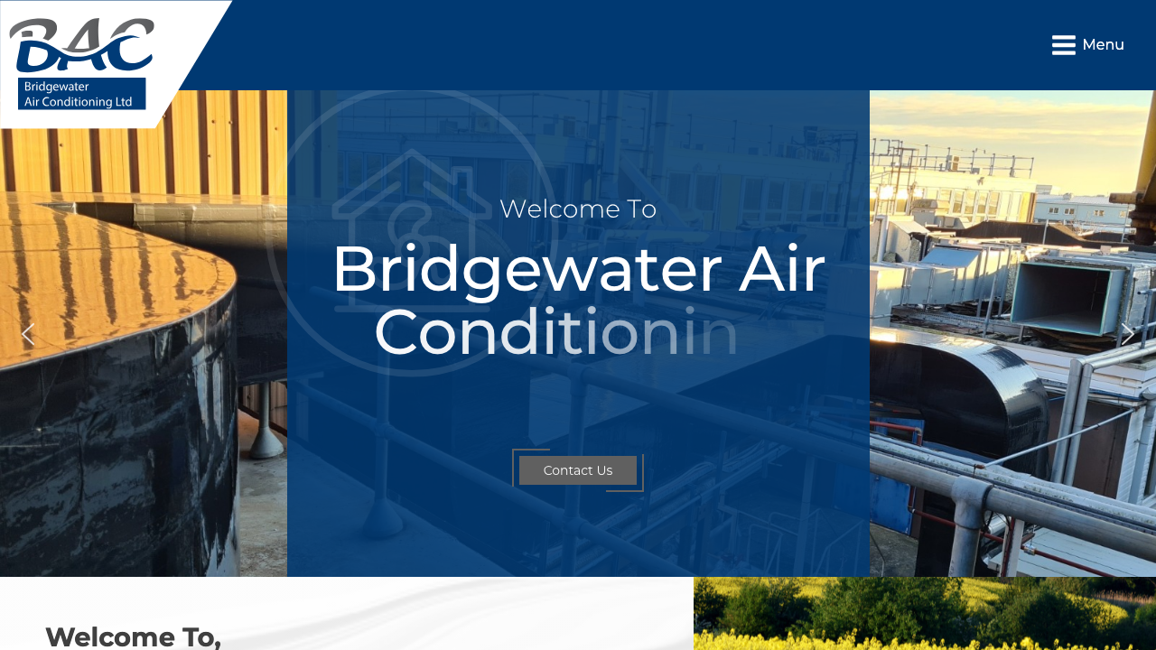 BRIDGEWATER AIR CONDITIONING LIMITED website preview