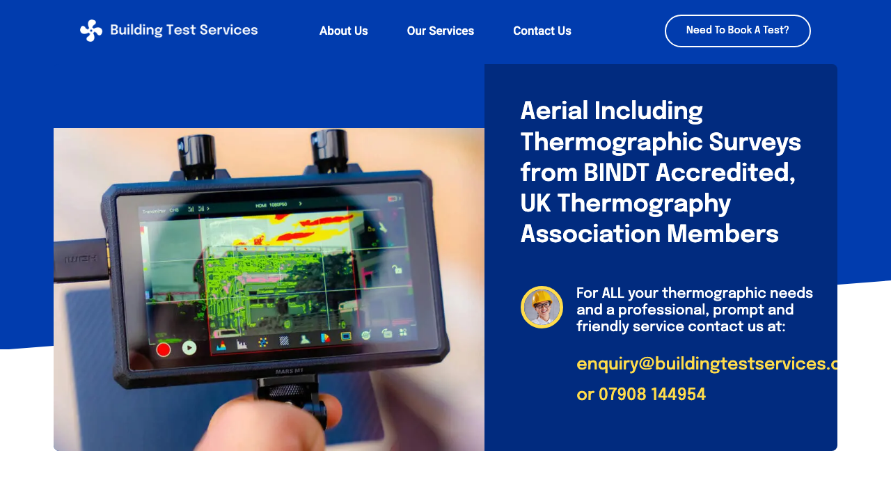 BUILDING TEST SERVICES LIMITED website preview
